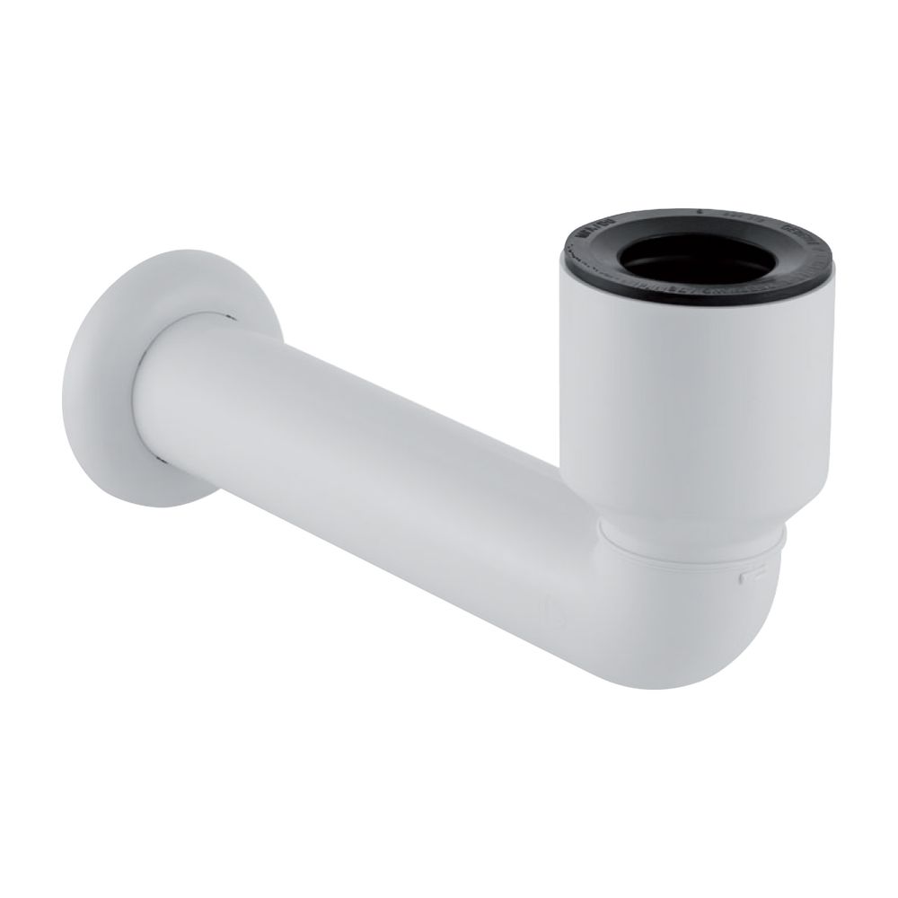 Geberit Anschlussbogen 90 Grad für Urinal, mit Wandrosette Außendurchmesser 50mm, Al... GEBERIT-152231111 4025416018254 (Abb. 2)