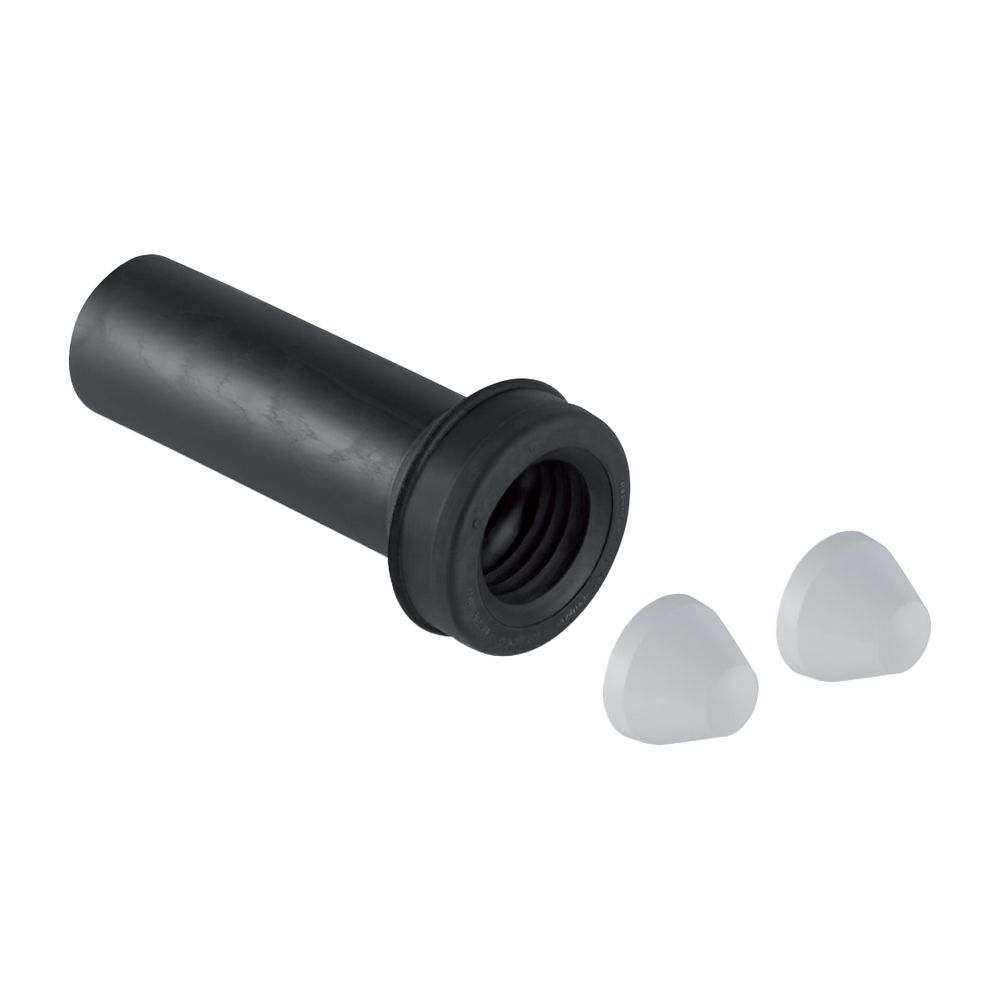 Geberit Anschlussstutzen mit Manschette, Deckkappen Außendurchmesser 50mm, Mattverch... GEBERIT-152608461 4025416019121 (Abb. 2)