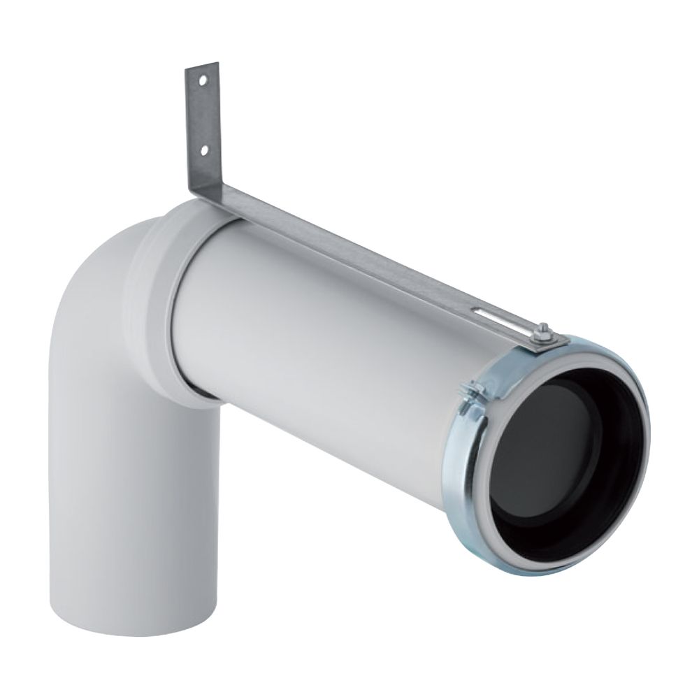 Geberit Set Anschlussbogen 90 Grad mit Verlängerung Außendurchmesser 110mm... GEBERIT-152647001 4025416019725 (Abb. 2)
