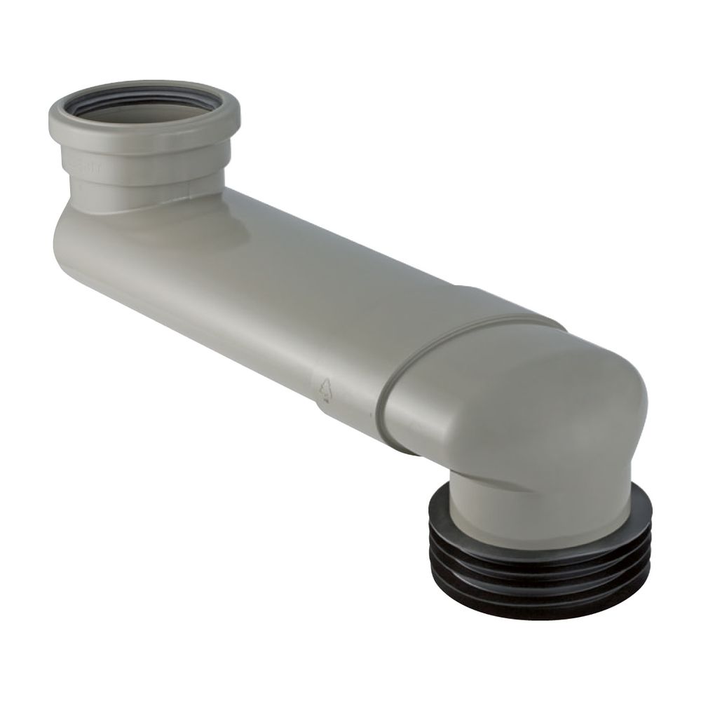 Geberit PVC Versprungbogen d 90mm, di 100–105,6mm, Grau... GEBERIT-388350291 4025416758488 (Abb. 2)