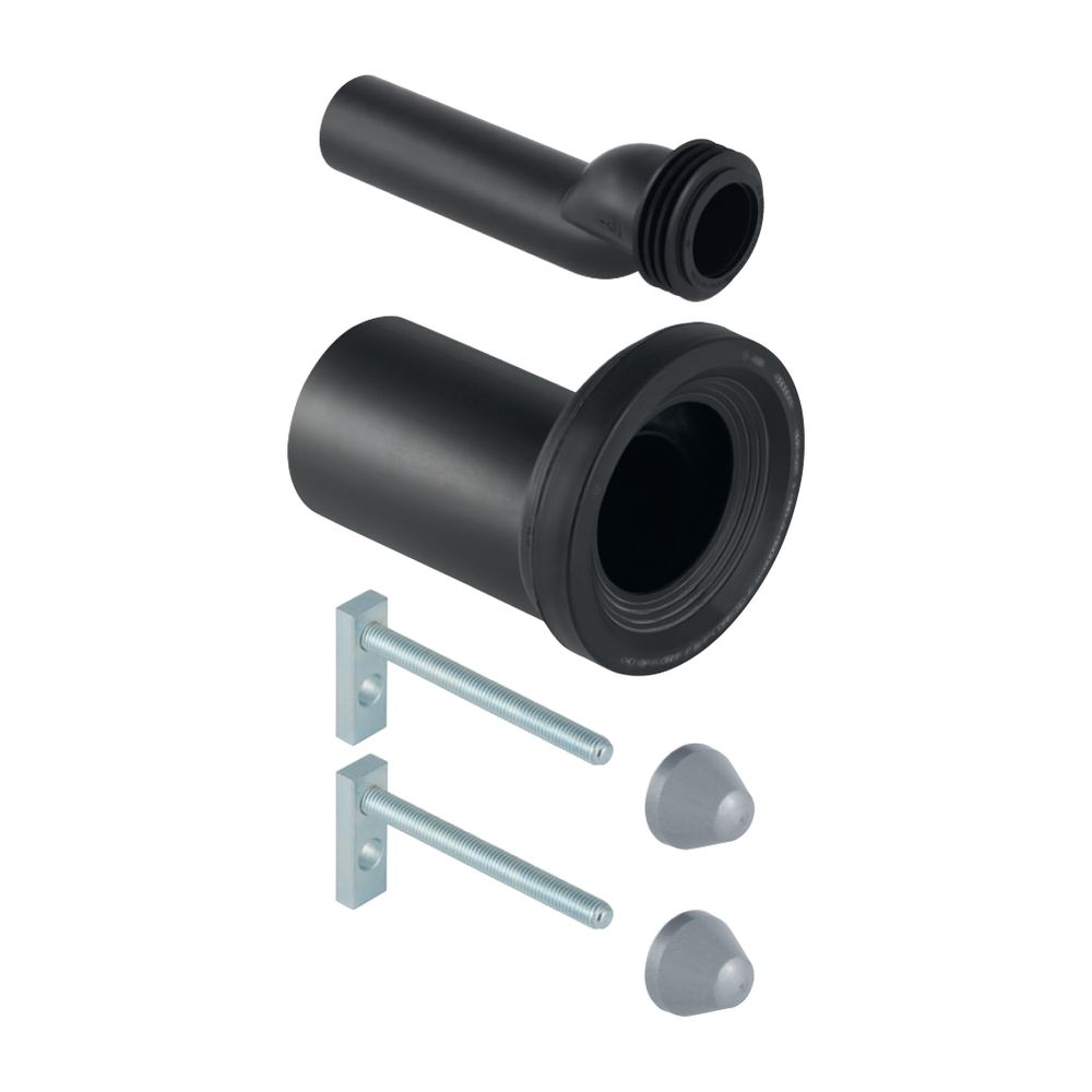 Geberit Anschlussset für Wand-WC, mit Befestigungsmaterial, etagiert Außendurchmesse... GEBERIT-405116001 4025416040019 (Abb. 2)