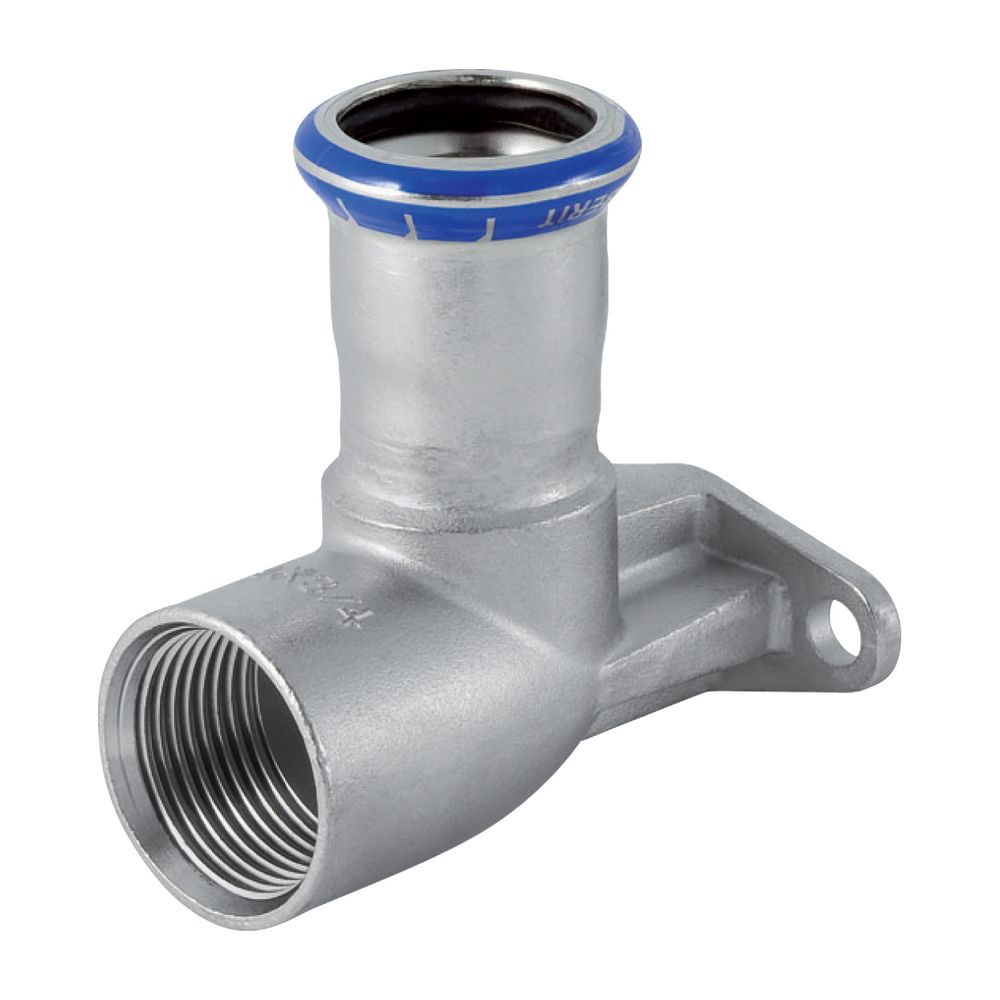 Geberit Mapress Edelstahl Anschlusswinkel 90 Grad abgesetzt LABS-frei, d 15mm, Rp 1/2", ... GEBERIT-83423 4024723834236 (Abb. 2)
