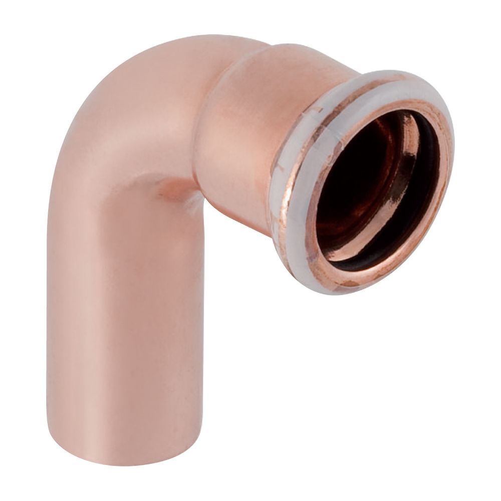 Geberit Mapress Kupfer Bogen mit Einschubende 90 Grad, Außendurchmesser 88,9mm... GEBERIT-60312 4024723603122 (Abb. 2)