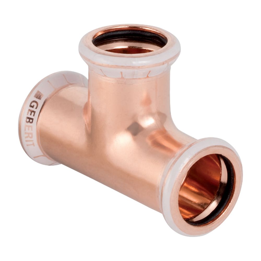 Geberit Mapress Kupfer T-Stück egal Außendurchmesser 88,9mm... GEBERIT-61012 4024723610120 (Abb. 2)