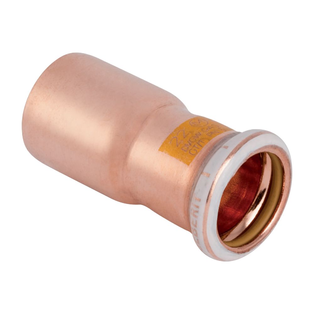 Geberit Mapress Kupfer Reduktion mit Einschubende Gas d 35mm, d1 28mm... GEBERIT-34624 4024723346241 (Abb. 2)