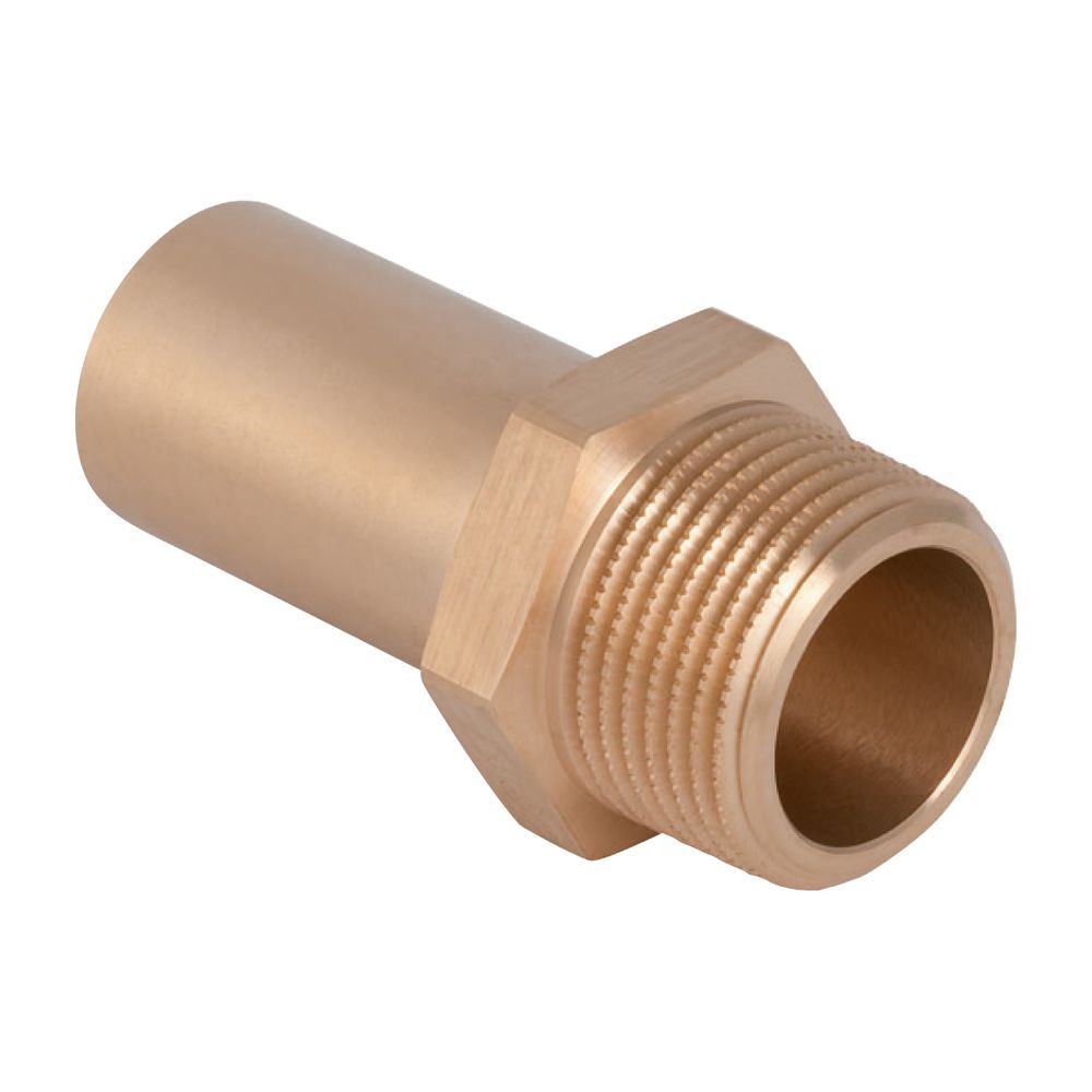 Geberit Mapress Kupfer Übergang mit Außengewinde, Einschubende, d 15mm, R 1/2″, Rotguss ... GEBERIT-61932 4024723619321 (Abb. 2)