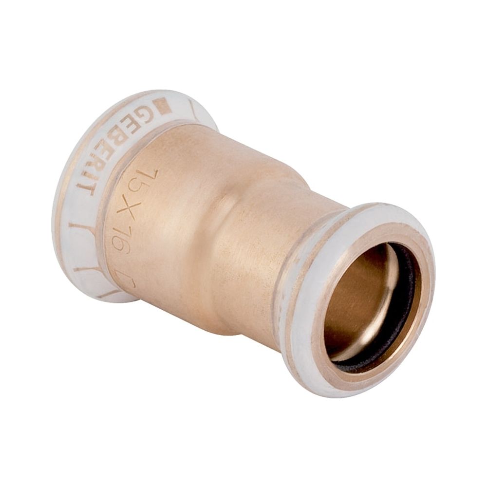 Geberit Mapress Kupfer Übergangsmuffe d 18mm, d1 16mm... GEBERIT-62024 4024723620242 (Abb. 1)