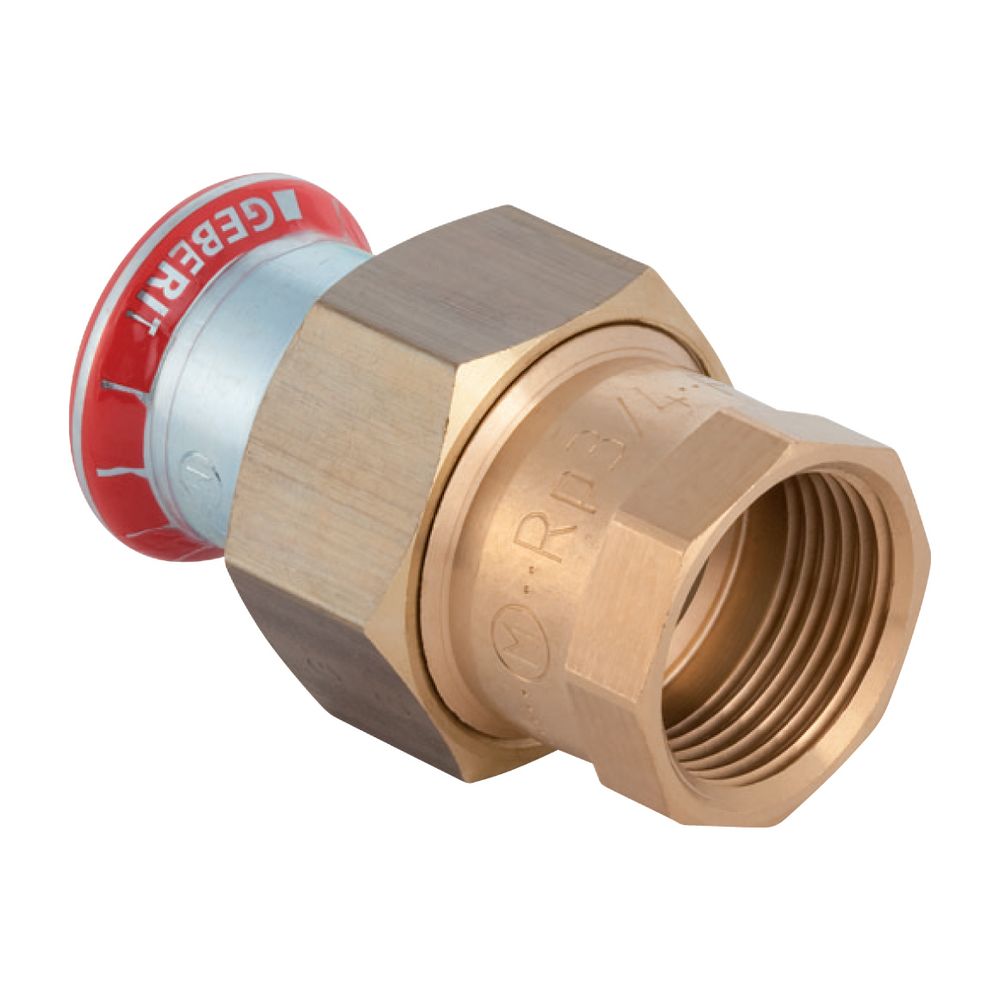 Geberit Mapress C-Stahl Übergangsverschraubung mit Innengewinde d 22mm, Rp 3/4″... GEBERIT-25304 4024723253044 (Abb. 2)