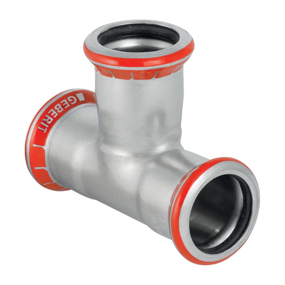 Geberit Mapress C-Stahl T-Stück egal Außendurchmesser 35mm... GEBERIT-21006 4024723210061 (Abb. 2)