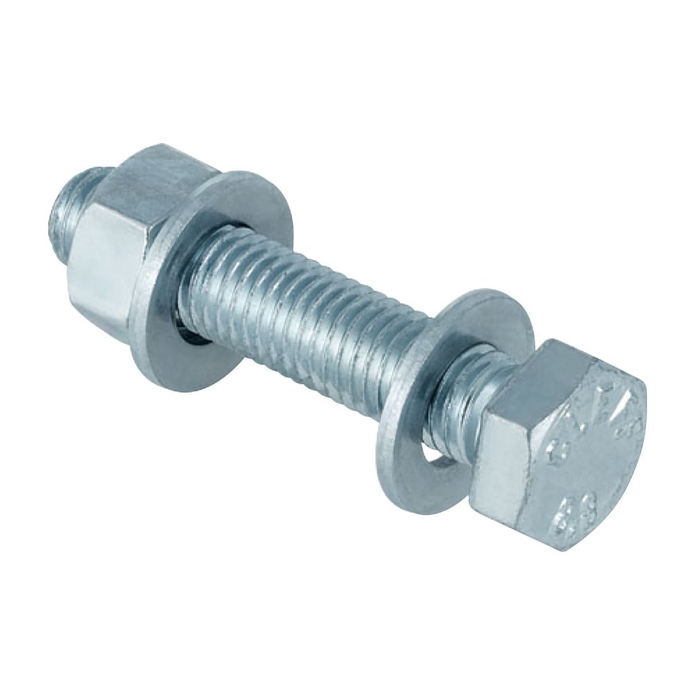 Geberit Set Schraube für Flanschverbindung, aus Stahl verzinkt M 16mm Länge 6,5cm... GEBERIT-91071 4024723910718 (Abb. 2)