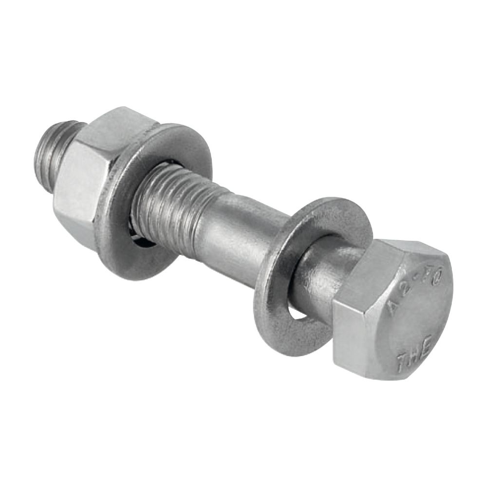 Geberit Set Schraube für Flanschverbindung, aus Chrom-Nickel-Stahl M 12mm, Länge 5,5cm... GEBERIT-91167 4024723911678 (Abb. 2)