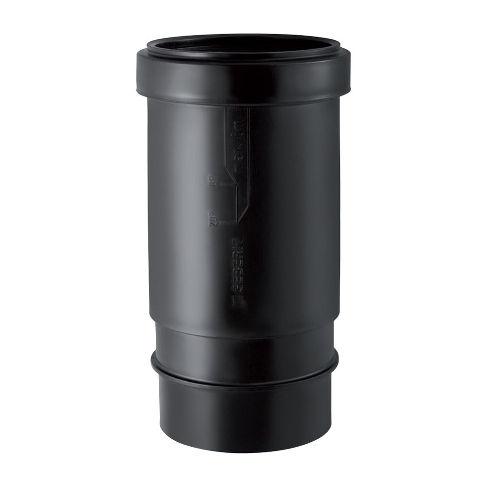 Geberit PE Langmuffe mit Doppelbund Außendurchmesser 160mm... GEBERIT-369700161 4025416035015 (Abb. 2)