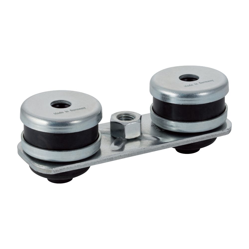 Geberit Set Grundplatte rechteckig, Zweiloch, mit Gewindemuffe M10... GEBERIT-359145261 4025416061151 (Abb. 2)