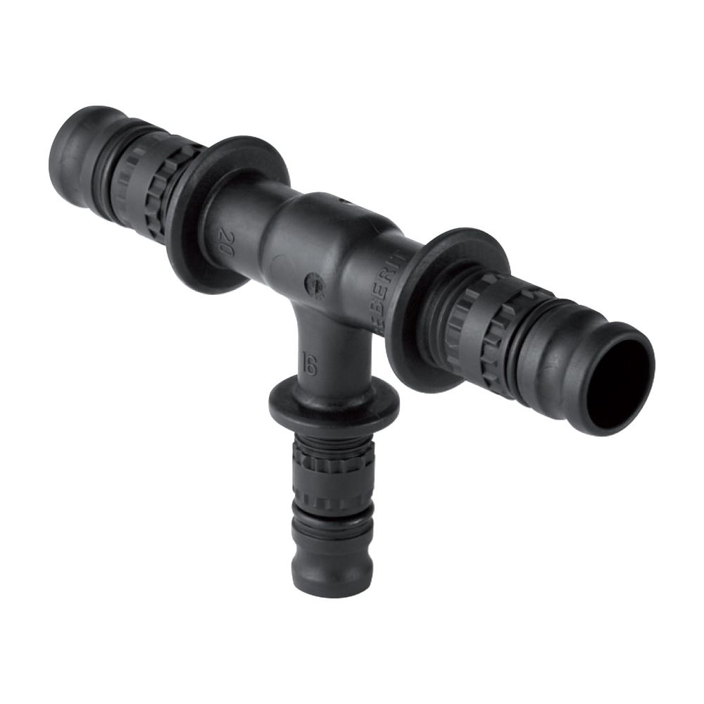 Geberit Mepla T-Stück reduziert PVDF, d 20mm, d1 16mm, d2 20mm... GEBERIT-622311005 4025416678939 (Abb. 2)