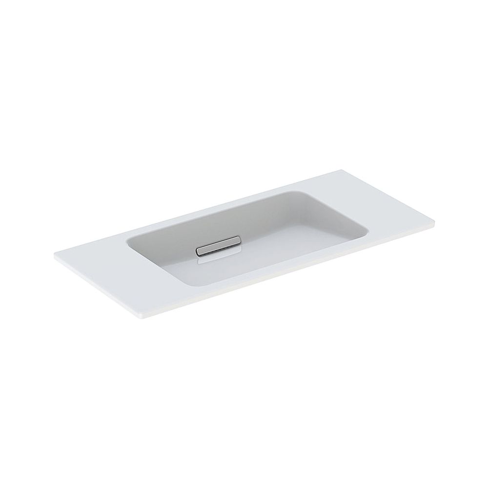Geberit ONE Waschtisch schwebendes Design Abgang horizontal verk. Ausl., 90x40cm o. ... GEBERIT-500390011 4025410572455 (Abb. 1)