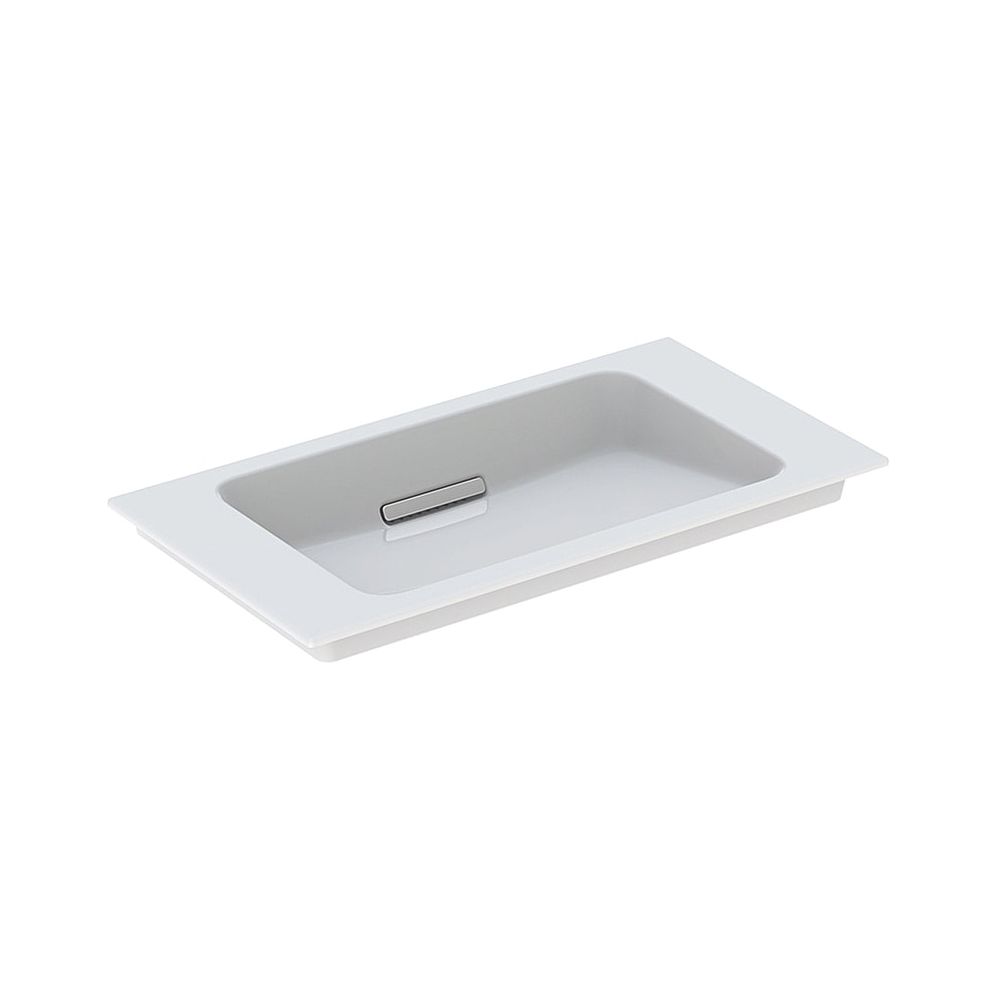 Geberit ONE Möbelwaschtisch Abgang horizontal verk. Ausladung 75cm T 40cm o. Hahnl. ... GEBERIT-500391011 4025410572363 (Abb. 1)