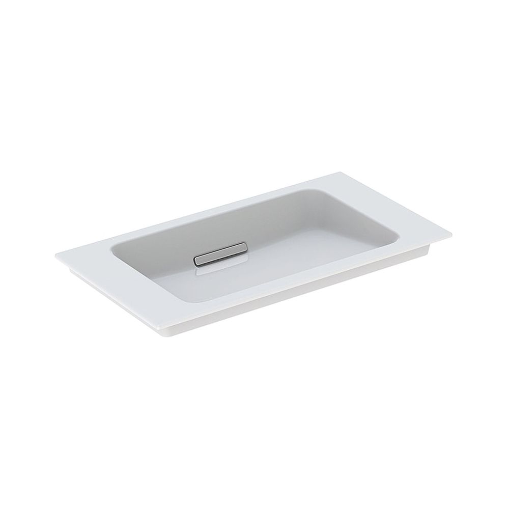 Geberit ONE Möbelwaschtisch Abgang horizontal verk. Ausl. B 75cm T 40cm o. Hahnl. Üb... GEBERIT-500391012 4025410574008 (Abb. 1)