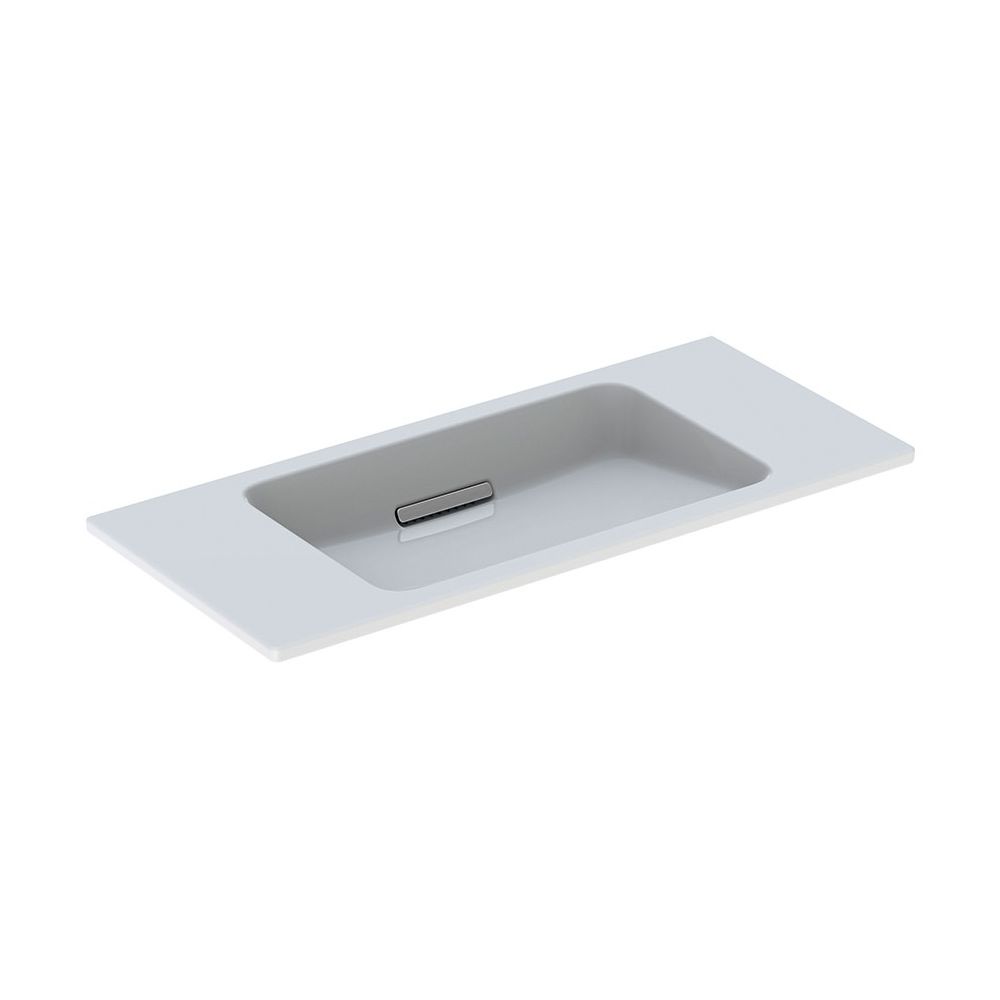 Geberit ONE Waschtisch schwebendes Design Abgang horizontal verk. Ausl., 90x40cm o. ... GEBERIT-500390012 4025410574350 (Abb. 2)