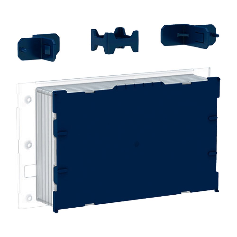 Geberit Rohbauset flächenbündig, für Sigma Unterputzspülkasten 12cm... GEBERIT-243168001 4025416497943 (Abb. 2)