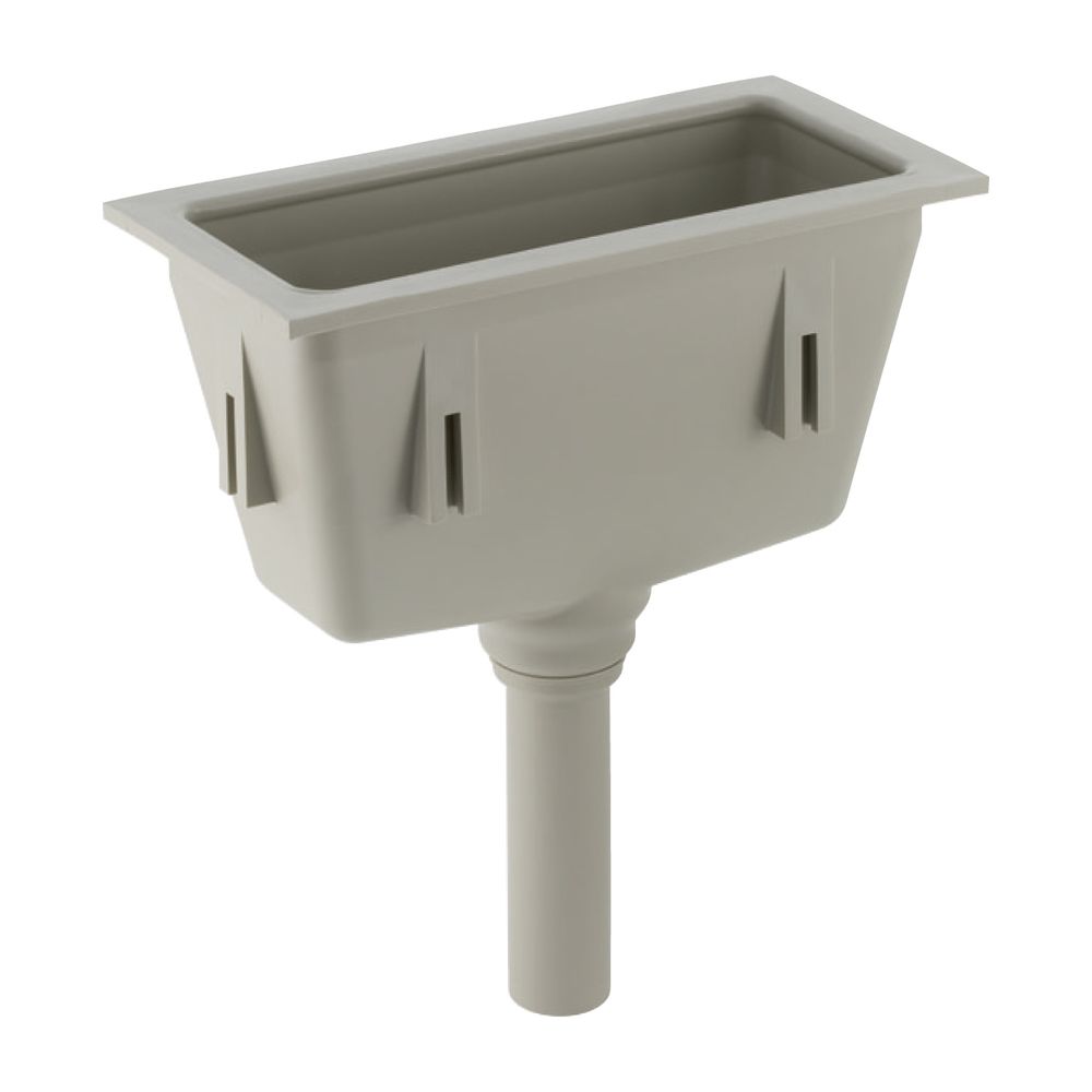 Geberit Trichter rechteckig Außendurchmesser 50mm, Kieselgrau... GEBERIT-352389081 4025416057925 (Abb. 2)