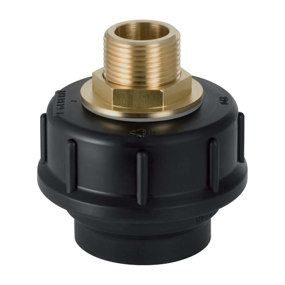 Geberit Übergangsstutzen mit Außengewinde und Verschraubung d 50mm, G 3/4″... GEBERIT-152981001 4025416023746 (Abb. 2)