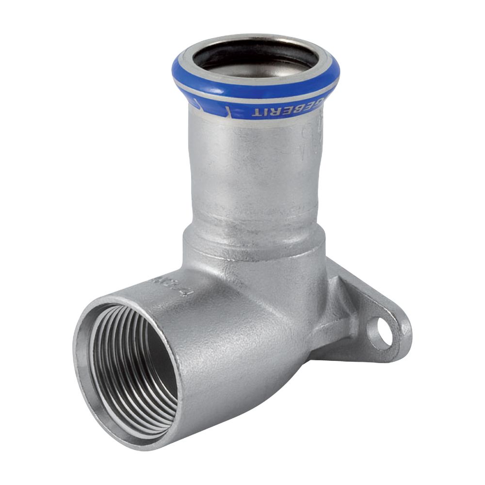 Geberit Mapress Edelstahl Anschlusswinkel 90 Grad d 22mm, Rp 1/2″, L1 4,7cm... GEBERIT-33406 4024723334064 (Abb. 2)