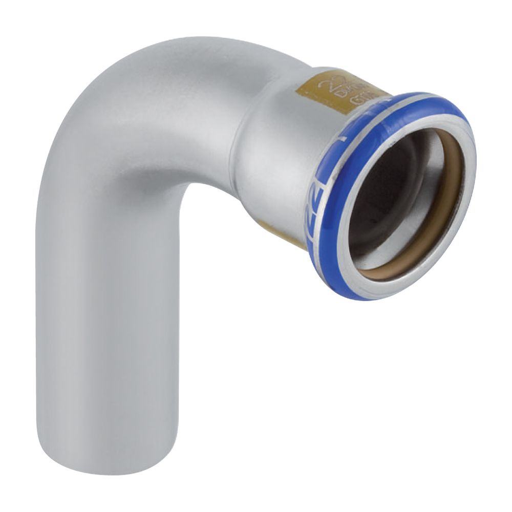 Geberit Mapress Edelstahl Bogen mit Einschubende, Gas, 90 Grad, d 18mm... GEBERIT-34008 4024723340089 (Abb. 2)