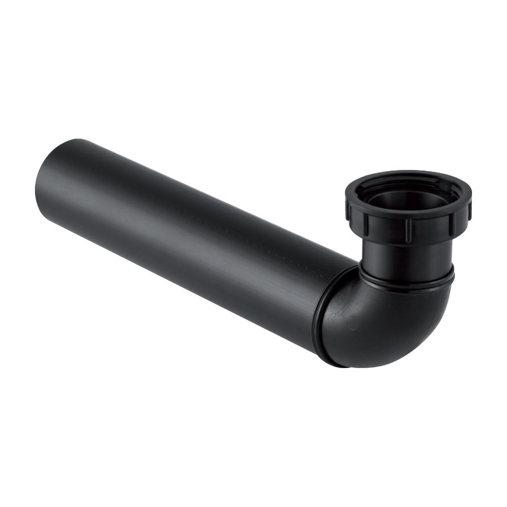 Geberit Anschlussbogen 90 Grad mit Überwurfmutter, d 50mm, G 1 1/4", Schwarz... GEBERIT-152116161 4025416017448 (Abb. 2)