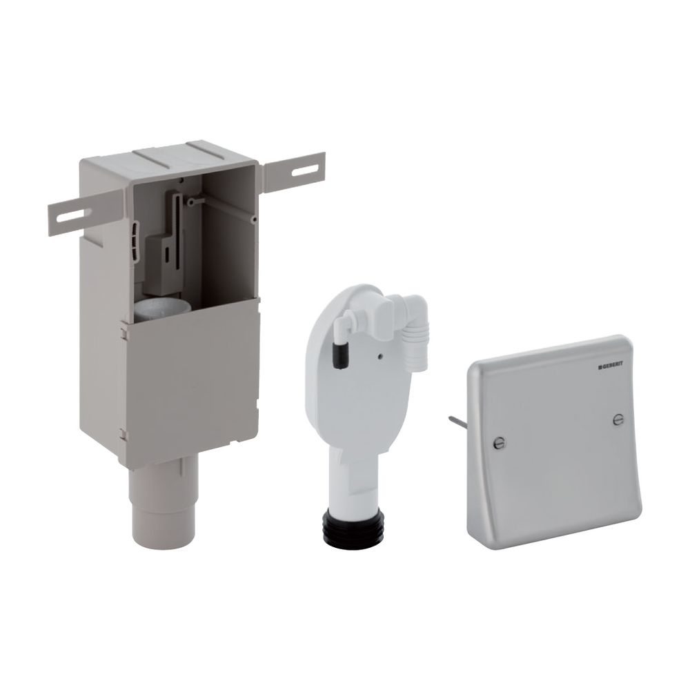 Geberit Unterputz-Geruchsverschluss für Geräte mit zwei Anschlüssen, Wandeinbaukaste... GEBERIT-152233001 4025416665328 (Abb. 2)