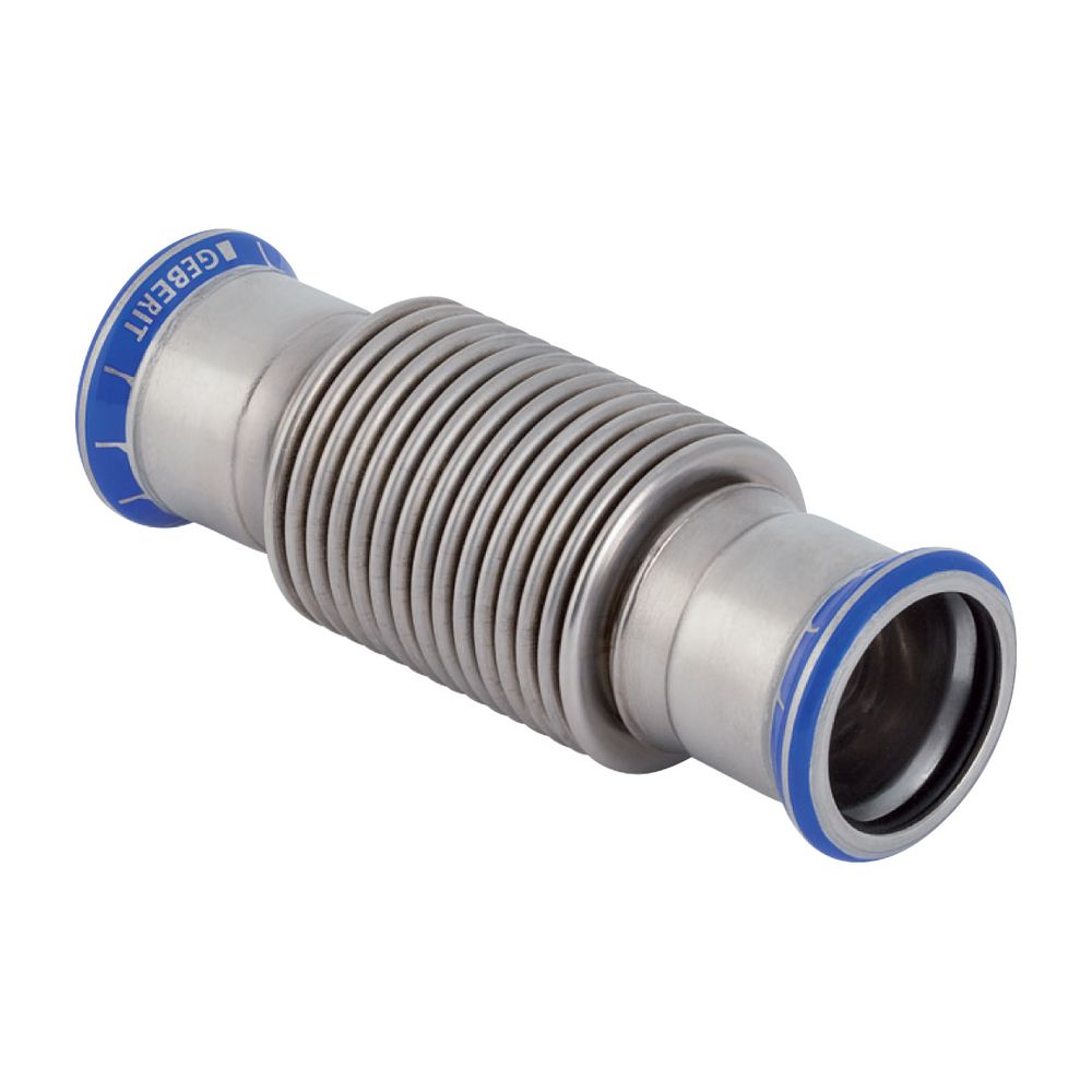 Geberit Mapress Edelstahl Axialkompensator mit Pressmuffen Außendurchmesser 76,1mm... GEBERIT-33939 4024723339397 (Abb. 2)