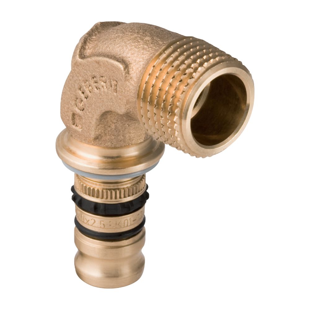 Geberit Mepla Übergangsbogen 90 Grad mit Außengewinde, d 26mm, R 1″, Rotguss bleifre... GEBERIT-603254005 4025416679363 (Abb. 2)