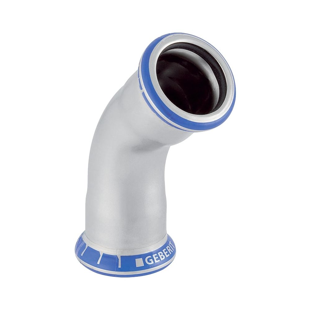 Geberit Mapress Edelstahl Bogen, 45 Grad, Außendurchmesser 108mm... GEBERIT-32611 4024723326113 (Abb. 1)