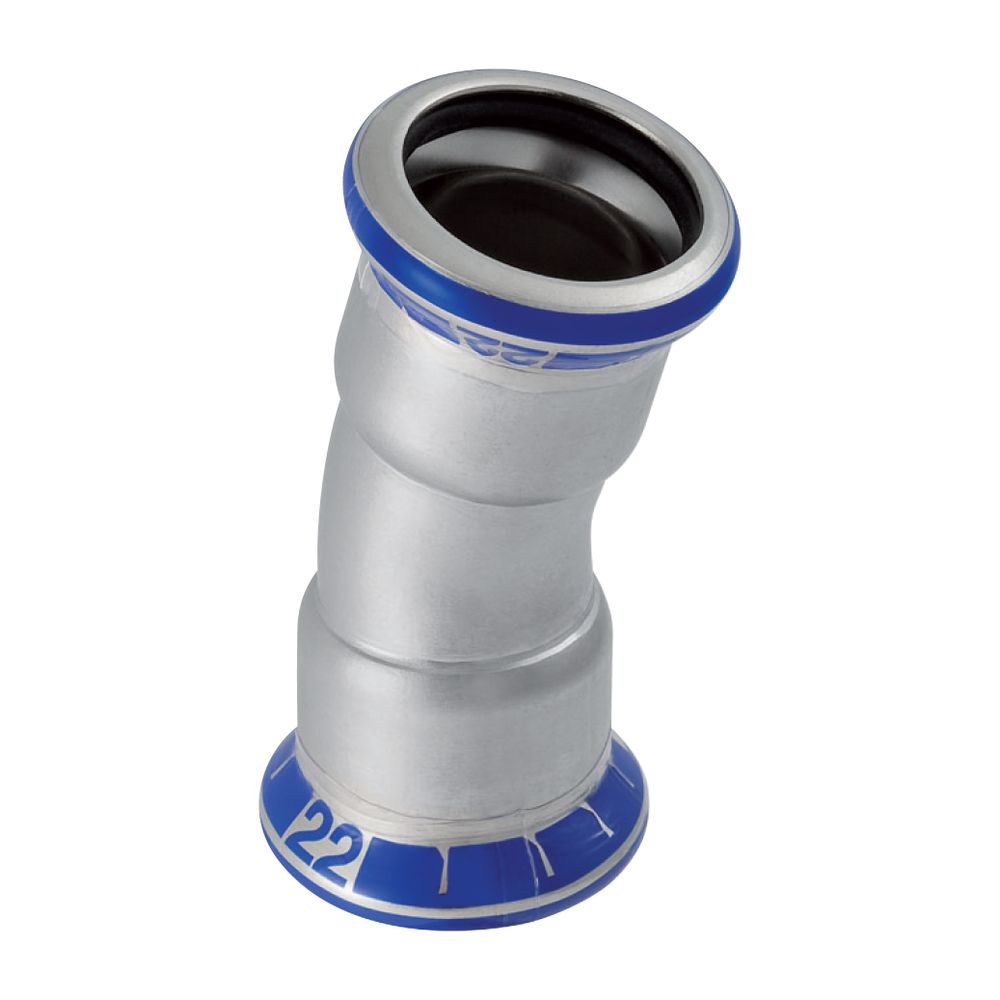 Geberit Mapress Edelstahl Bogen 15 Grad, Außendurchmesser 108mm... GEBERIT-36110 4024723361107 (Abb. 2)