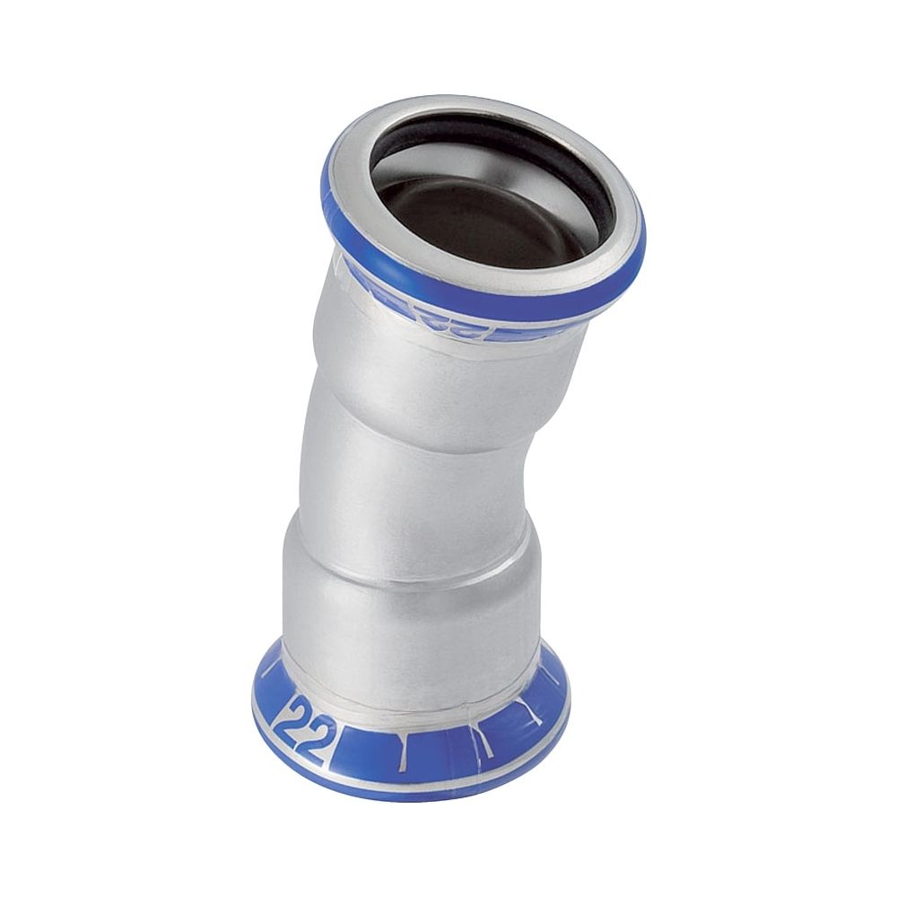 Geberit Mapress Edelstahl Bogen 15 Grad, Außendurchmesser 108mm... GEBERIT-36110 4024723361107 (Abb. 1)