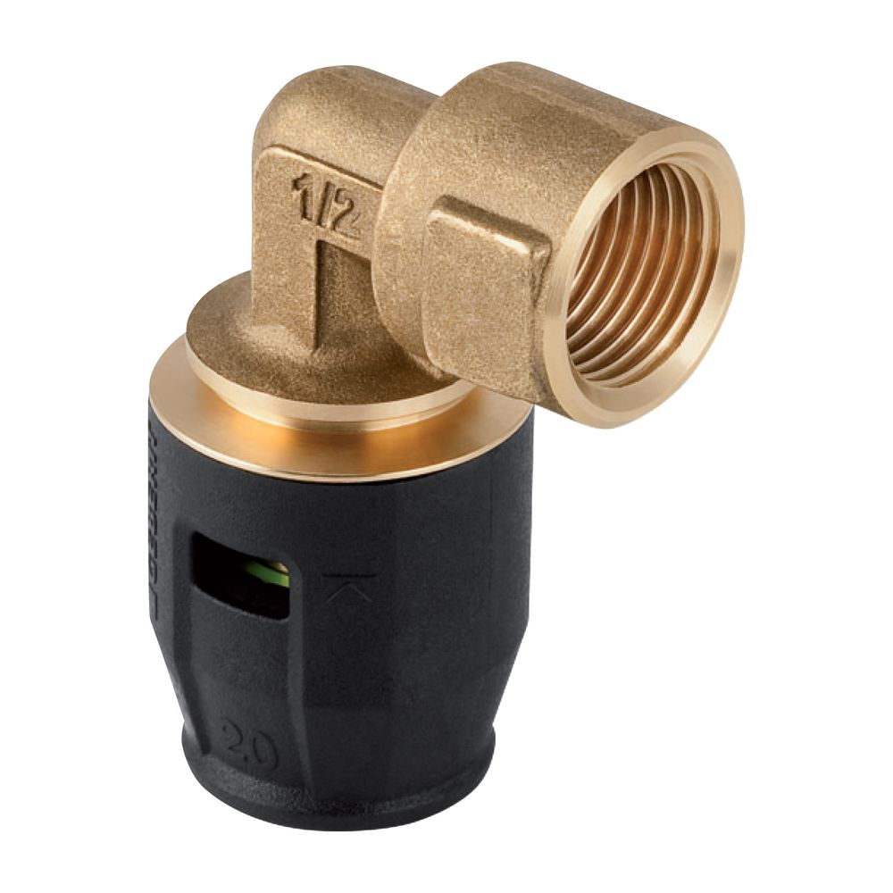 Geberit PushFit Übergangswinkel 90 Grad mit Innengewinde Außendurchmesser 25mm... GEBERIT-652272001 4025416717188 (Abb. 2)