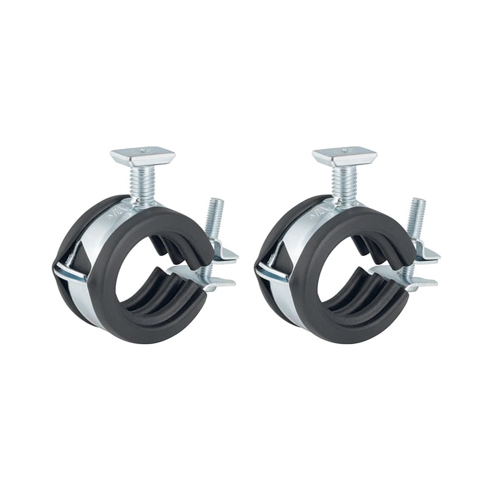 Geberit Set Verteilerbefestigungen gerade, mit Drehrastbolzen 1,0215, di 25–30mm, 2 ... GEBERIT-653492001 4025416761075 (Abb. 1)