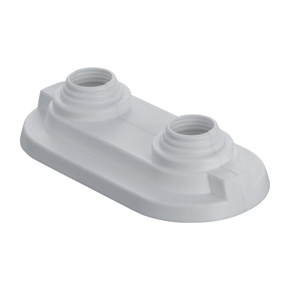 Geberit Doppelrosette PS, di 14/15/16/18/20mm, Reinweiß... GEBERIT-611610BM1 4025416363255 (Abb. 2)