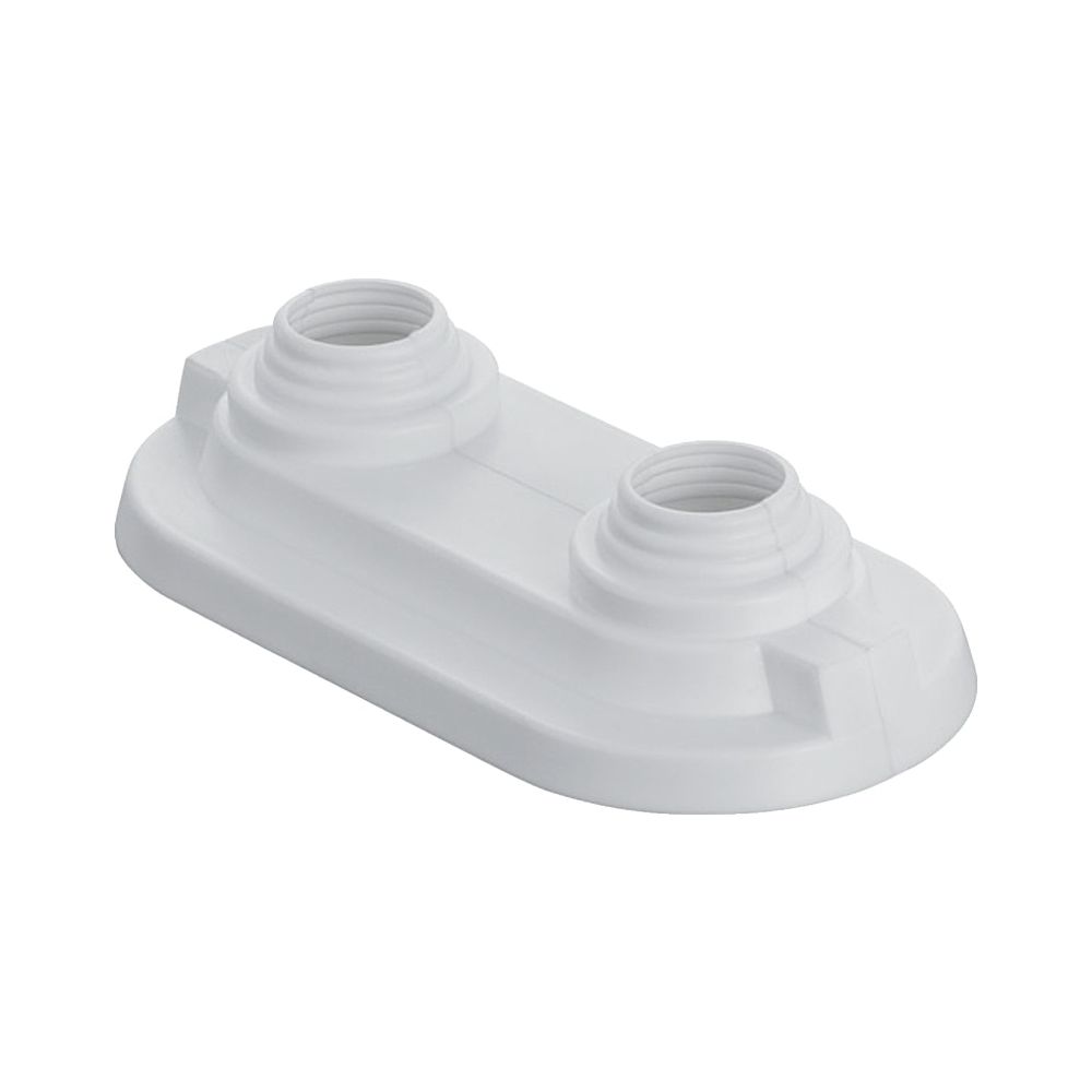 Geberit Doppelrosette PS, di 14/15/16/18/20mm, Reinweiß... GEBERIT-611610BM1 4025416363255 (Abb. 1)