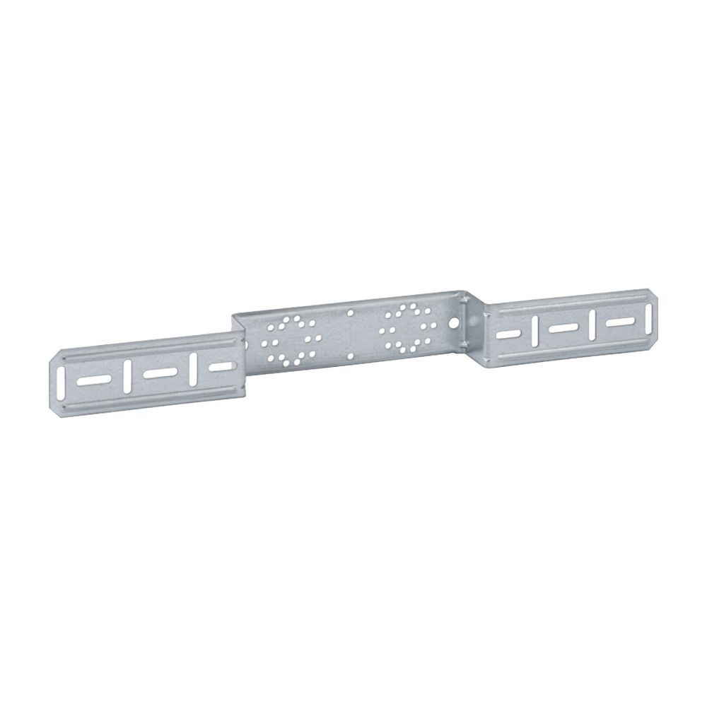 Geberit Montageplatte abgesetzt, zweifach, Anschlussdistanz 10 cm oder 12 cm 1,0215,... GEBERIT-601731001 4025416041795 (Abb. 2)