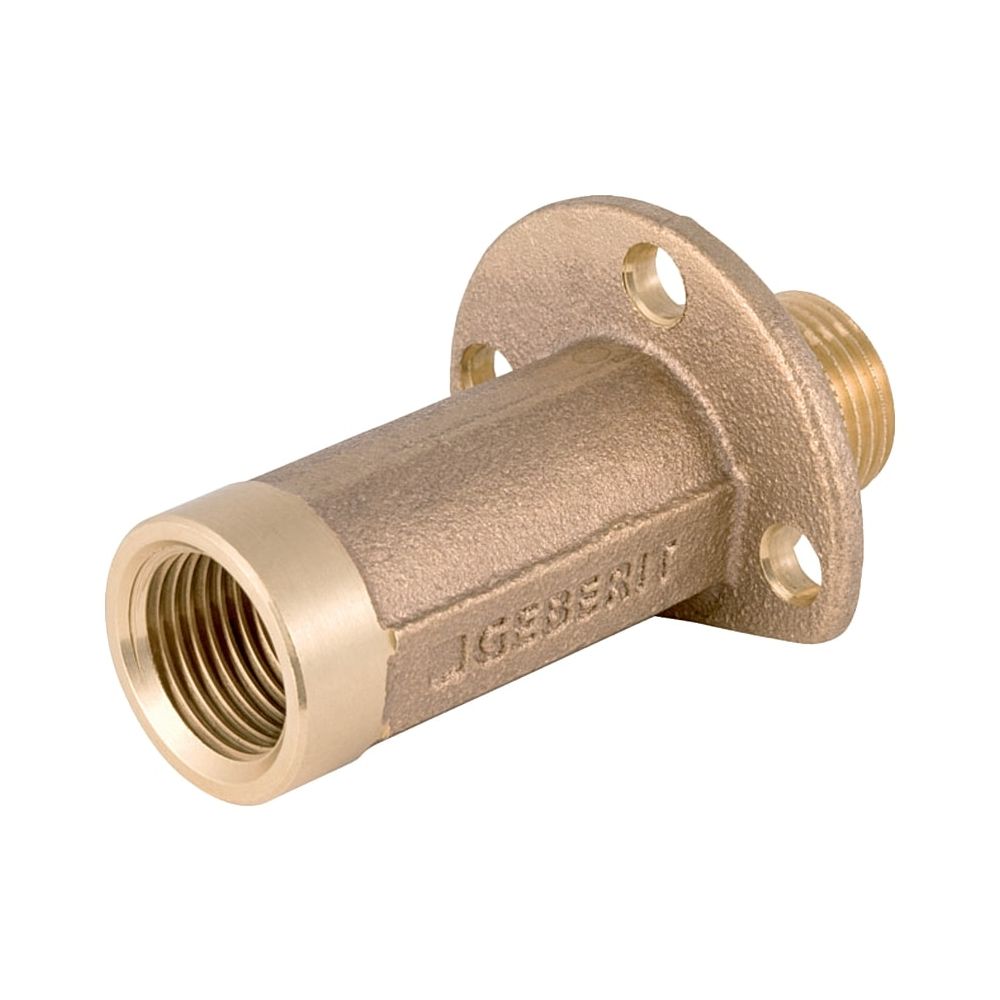 Geberit Anschluss gerade mit Außengewinde MF 1/2", RMF 1/2″, Rp 1/2″, L 6,6cm, Rotgu... GEBERIT-602269001 4025410900586 (Abb. 1)