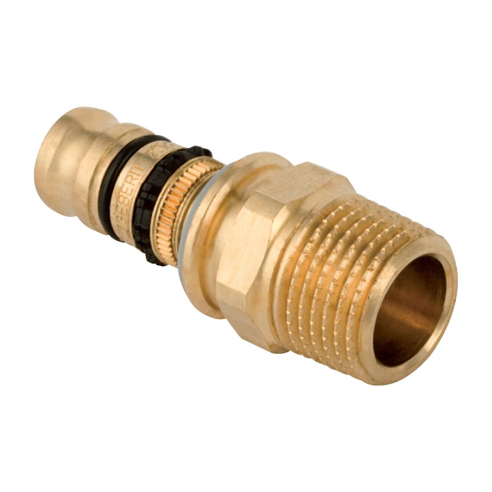 Geberit Mepla Übergang mit Außengewinde, d 26mm, R 3/4″, Rotguss bleifrei... GEBERIT-603536005 4025416679431 (Abb. 2)