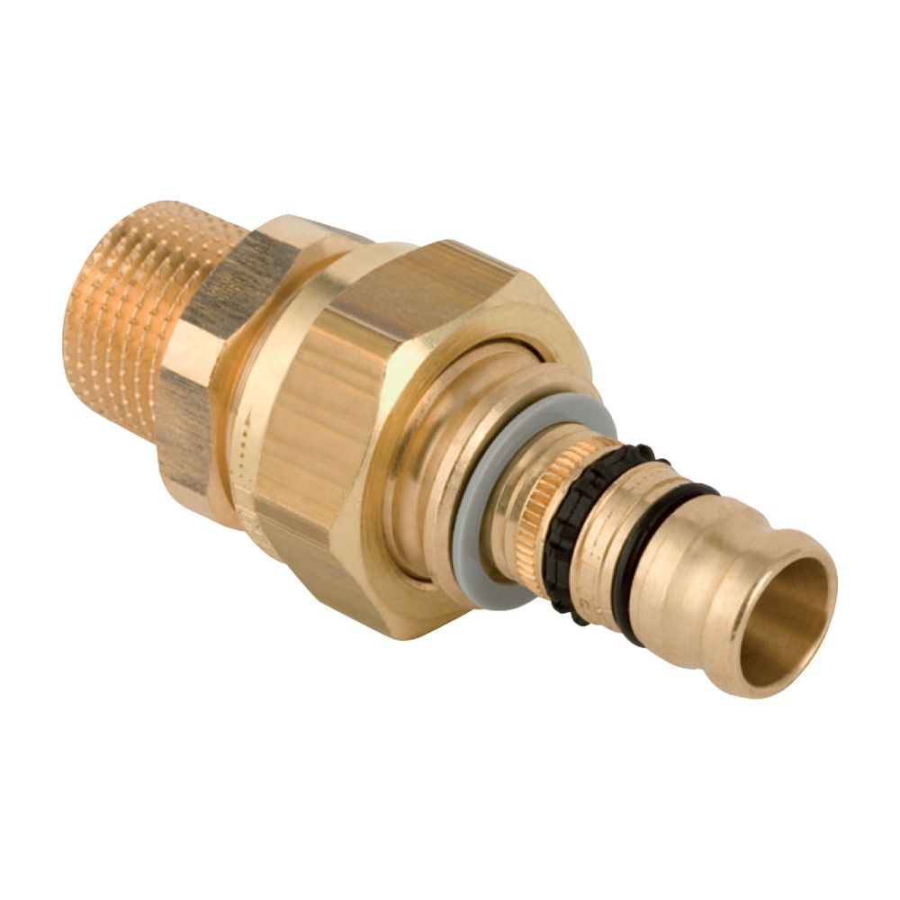 Geberit Mepla Übergangsverschraubung mit Außengewinde, d 32mm, R 1″, G 1 1/4″, Rotgu... GEBERIT-604590005 4025416679653 (Abb. 2)