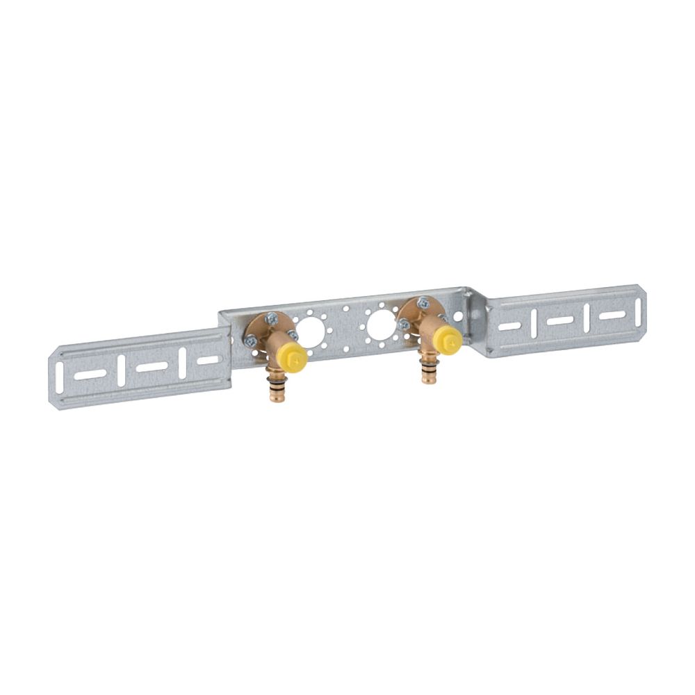 Geberit Mepla Anschlusswinkel 90 Grad vormontiert, zweifach d 20mm, AD 15,3cm, DN 15... GEBERIT-602780005 4025416700197 (Abb. 2)