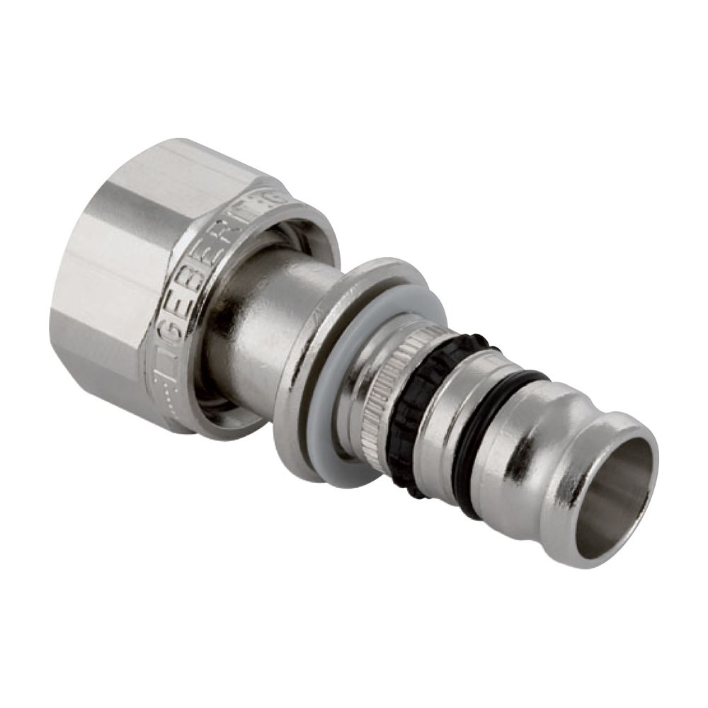 Geberit Mepla Anschluss mit Überwurfmutter CW617N, d 20mm, G 1/2″, vernickelt... GEBERIT-612582225 4025416687290 (Abb. 2)