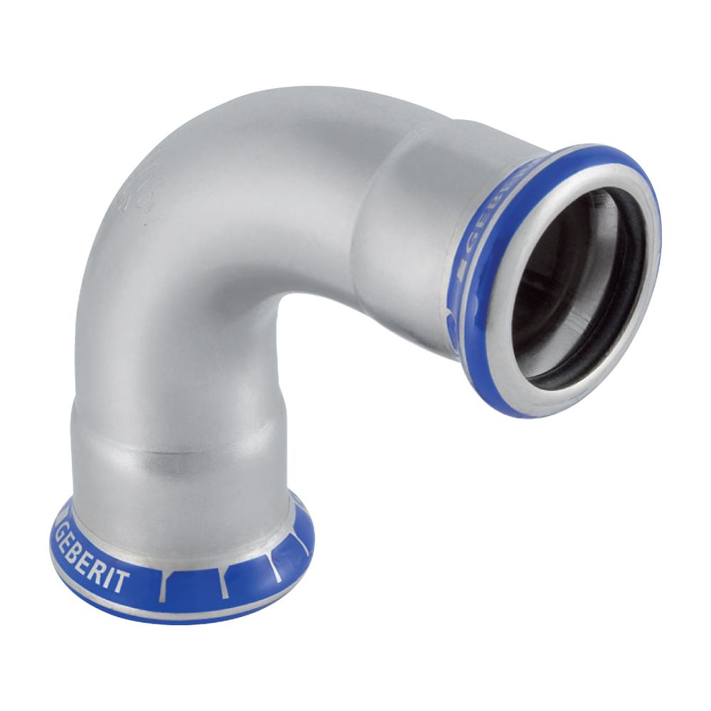 Geberit Mapress Edelstahl Bogen 90 Grad, Außendurchmesser 28mm... GEBERIT-30105 4024723301059 (Abb. 2)