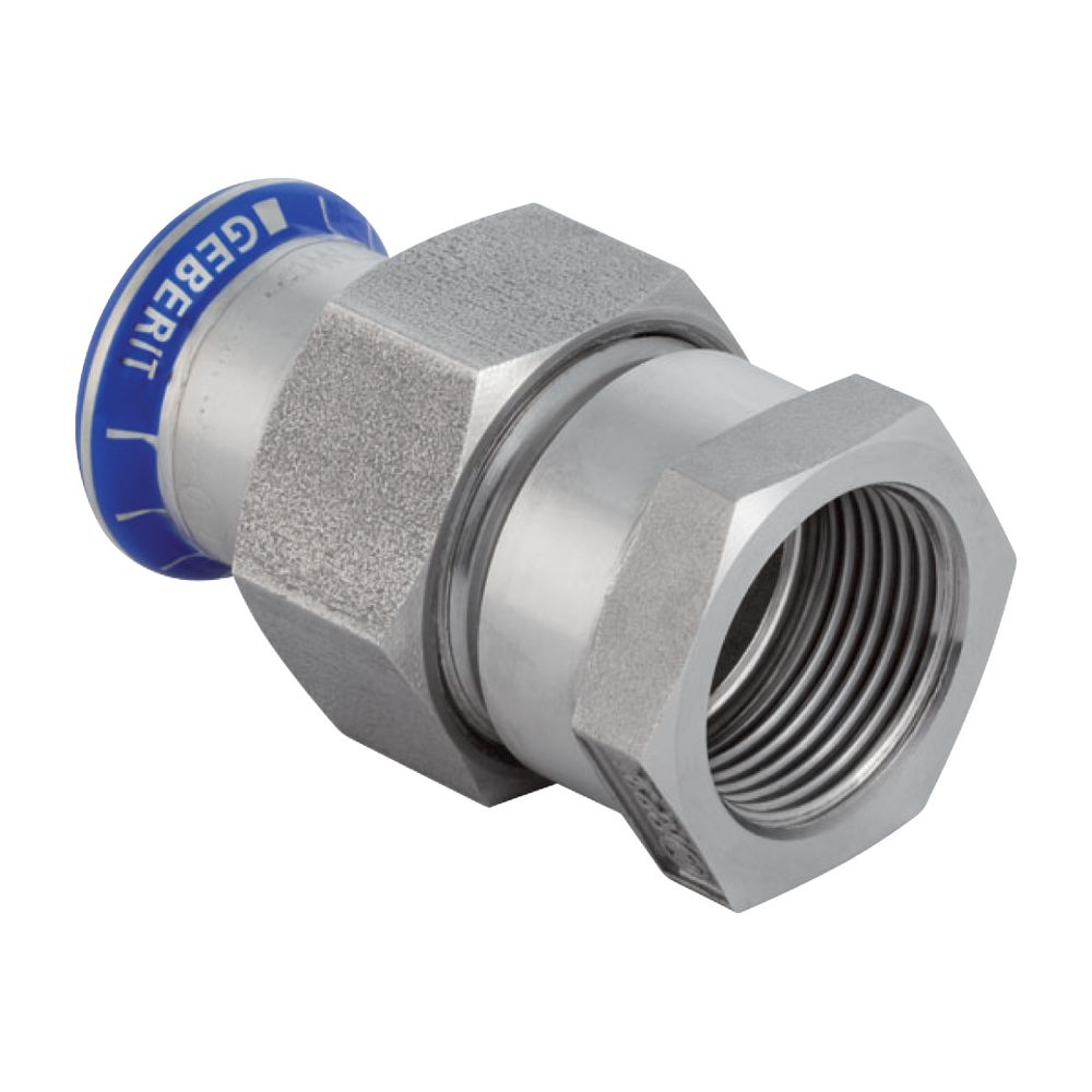 Geberit Mapress Edelstahl Übergangsverschraubung mit Innengewinde d 54mm, Rp 2″, Überwur... GEBERIT-35356 4024723353560 (Abb. 2)