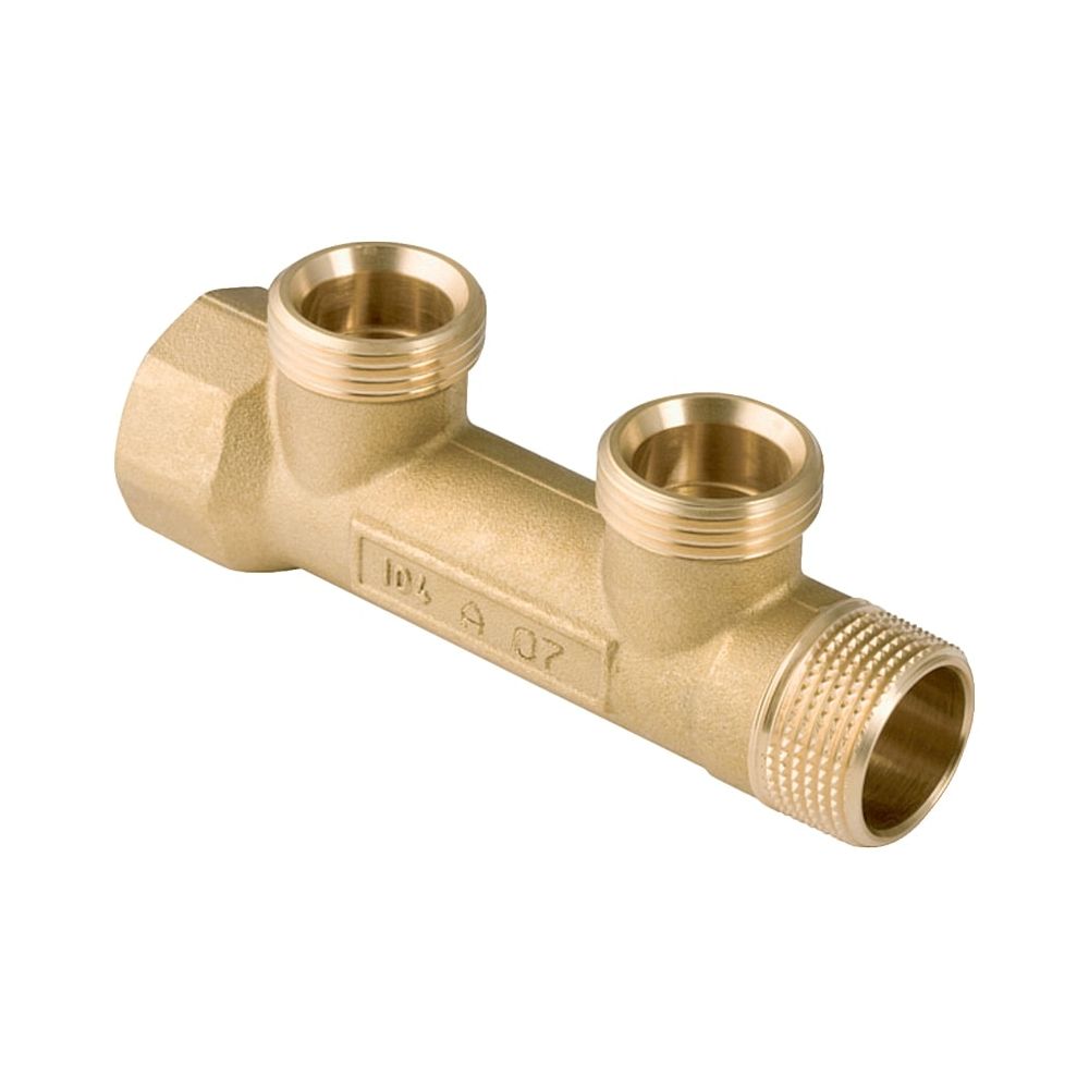 Geberit Verteiler mit Gewindeanschluss, Verteilerabgang für Eurokonus, CW617N, R 1",... GEBERIT-613422001 4025416802754 (Abb. 1)