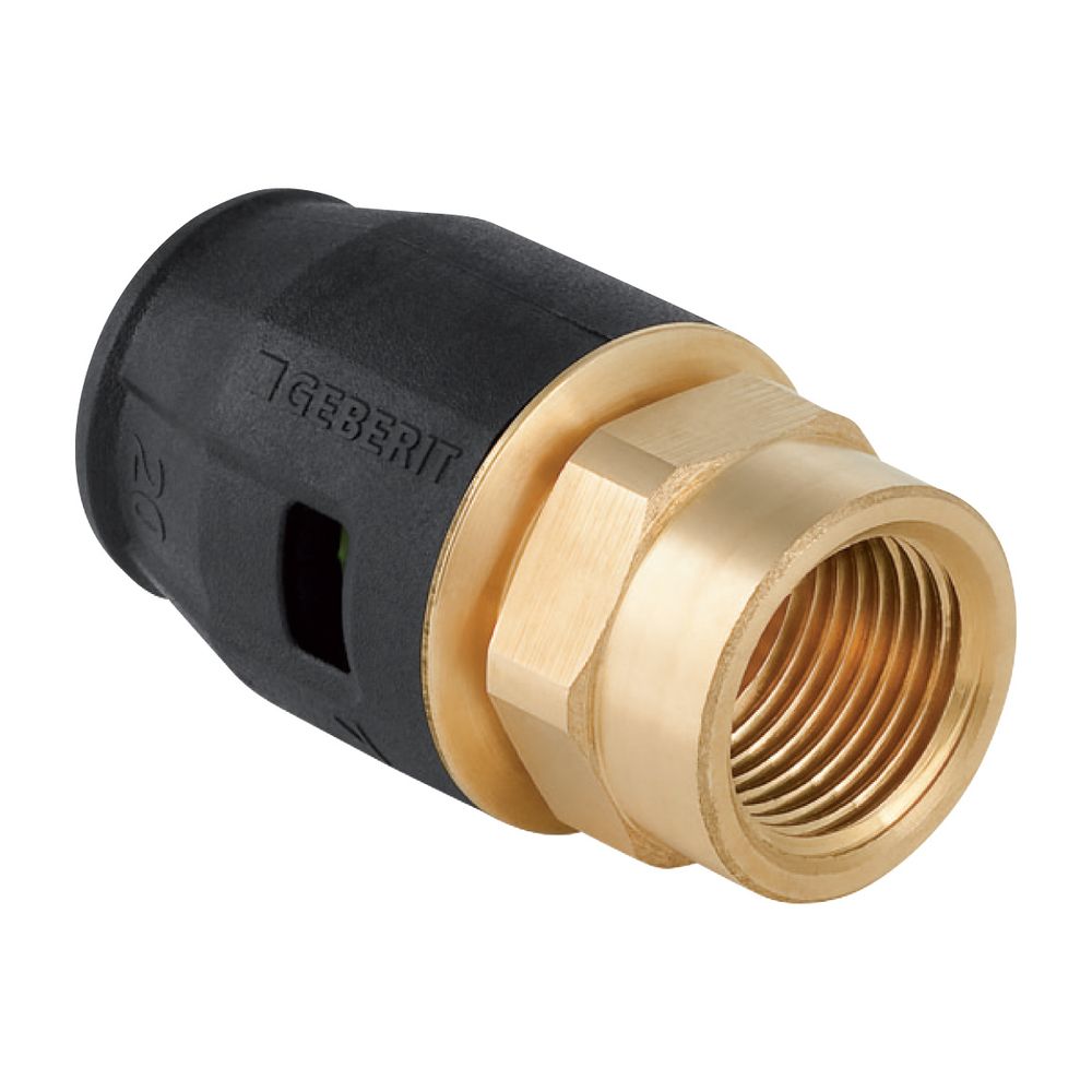Geberit PushFit Übergang mit Innengewinde CW617N, d 20mm, Rp 1/2″... GEBERIT-651561001 4025416715894 (Abb. 2)