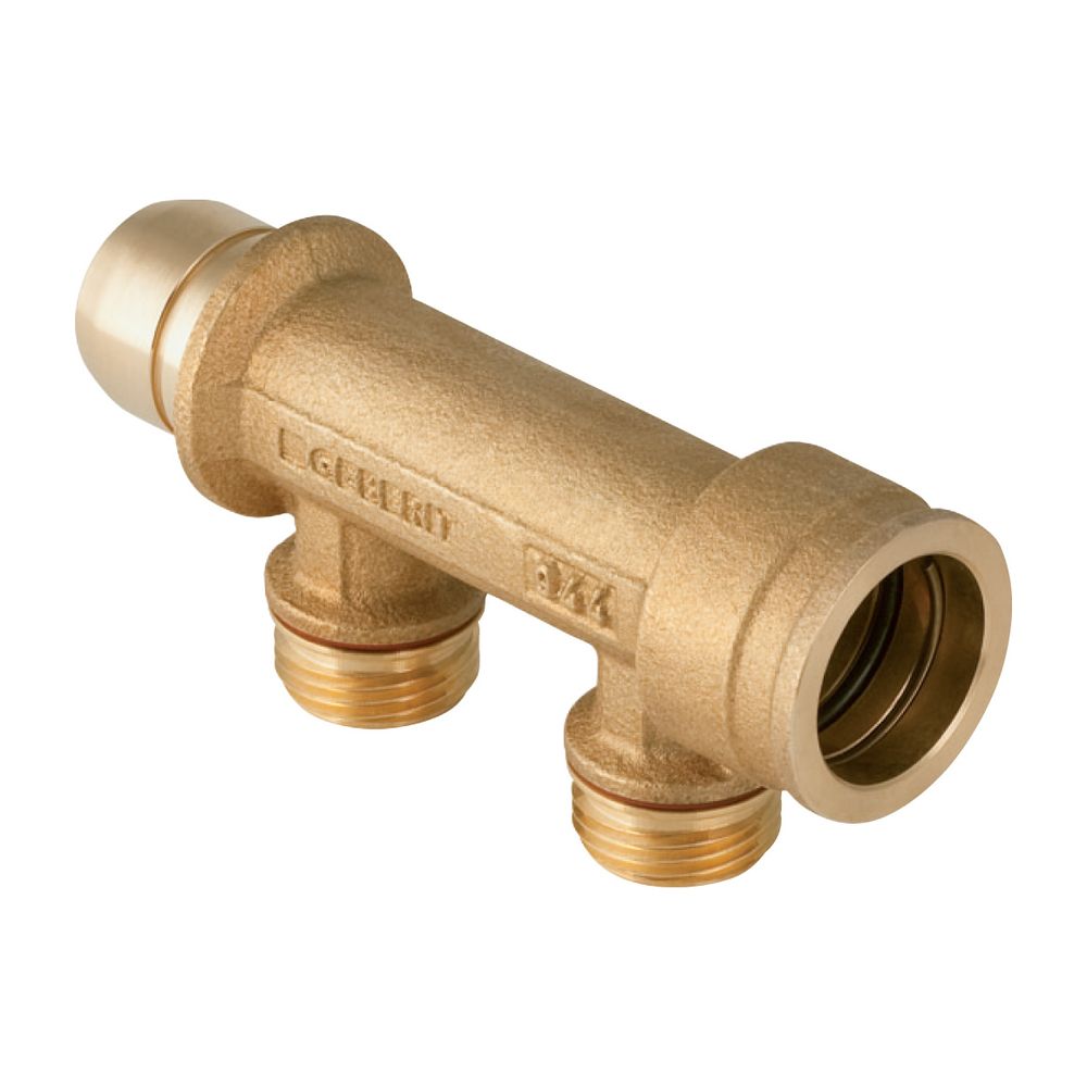 Geberit Verteiler mit Steckanschluss, Verteilerabgang für Schnellkupplung CW617N, da... GEBERIT-653422001 4025416722526 (Abb. 2)