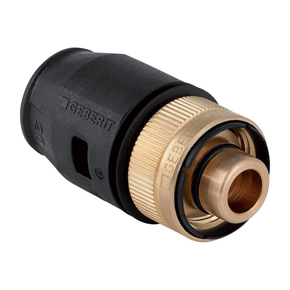 Geberit PushFit Schnellkupplung CW617N, d 16mm, M 25mm... GEBERIT-650652001 4025416712022 (Abb. 2)
